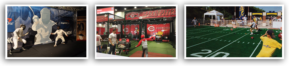 Martin Sports Productions - Fan Fest - NCAA - Cincinnati Reds fest - Michigan Football Fan Fest 